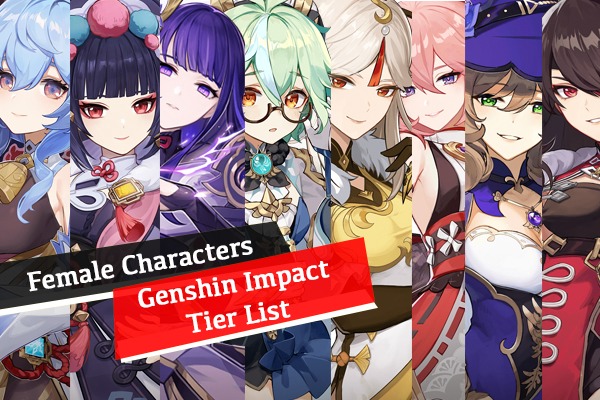 Genshin Impact Female Characters - All 45 Girl Characters from 5 Stars 